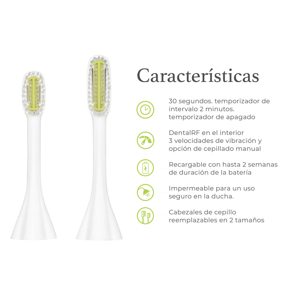Toothwave Silk'n - Cepillo Dental Electrico Antisarro - Reduce el sangrado y la inflamación de encías