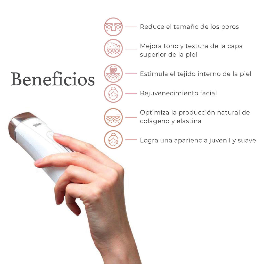 Facefx 360 Silk'n- rejuvenecedor facial - estimula el tejido profundo de la piel- piel con aspecto mas joven