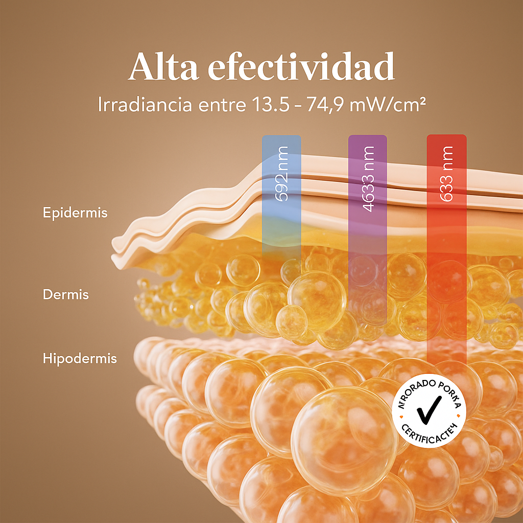 Máscara LED para el Cuello Silk´n - Masaje con luz para un cuello más joven
