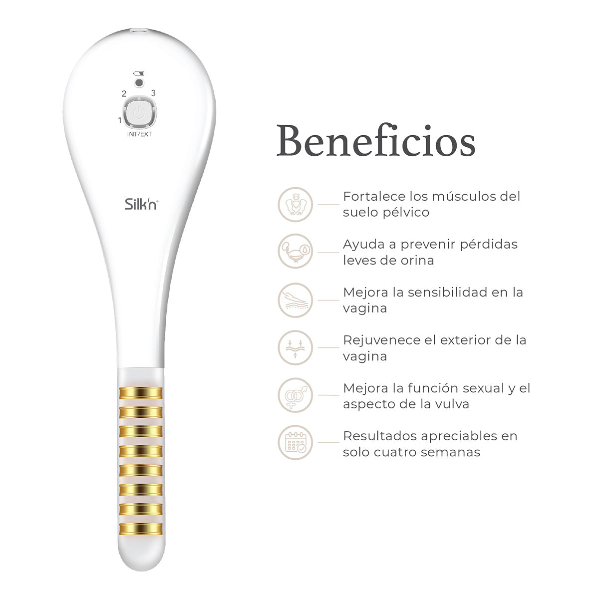 Tightra Silk'n - Ejercitador Kegel - Reafirmante Intimo Femenino - Rejuvenece la vagina – mejora tu salud intima