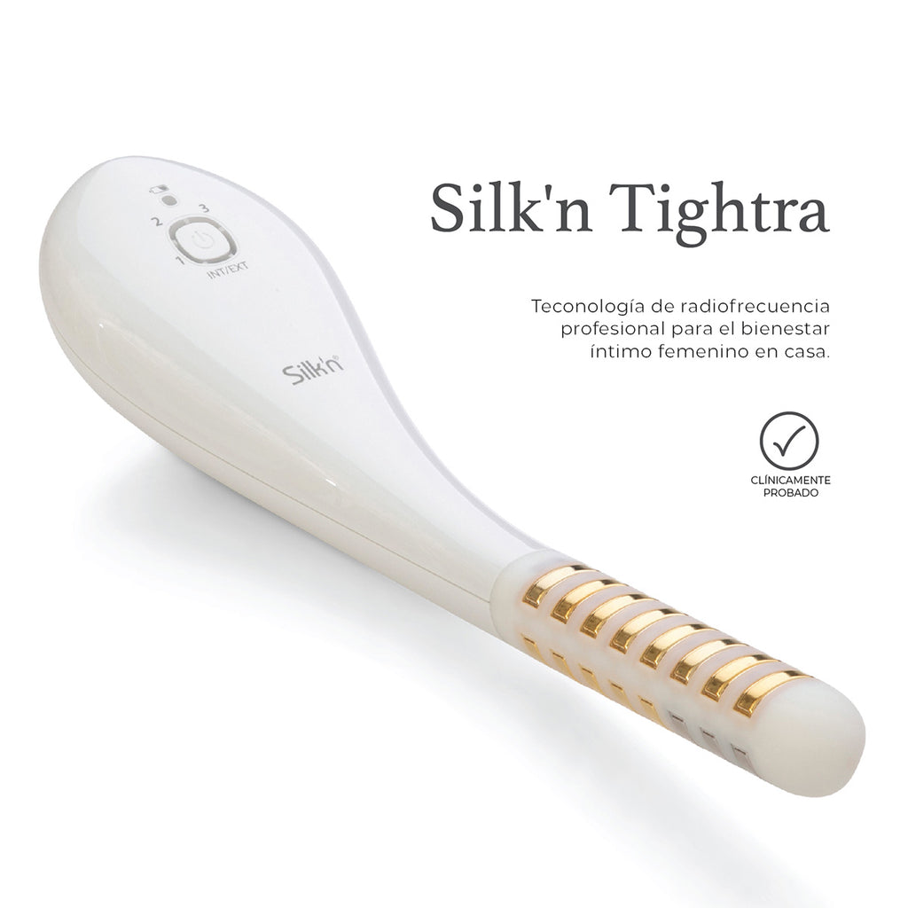 Tightra Silk'n - Ejercitador Kegel - Reafirmante Intimo Femenino - Fortalece los músculos del suelo pélvico – controla la incontinencia